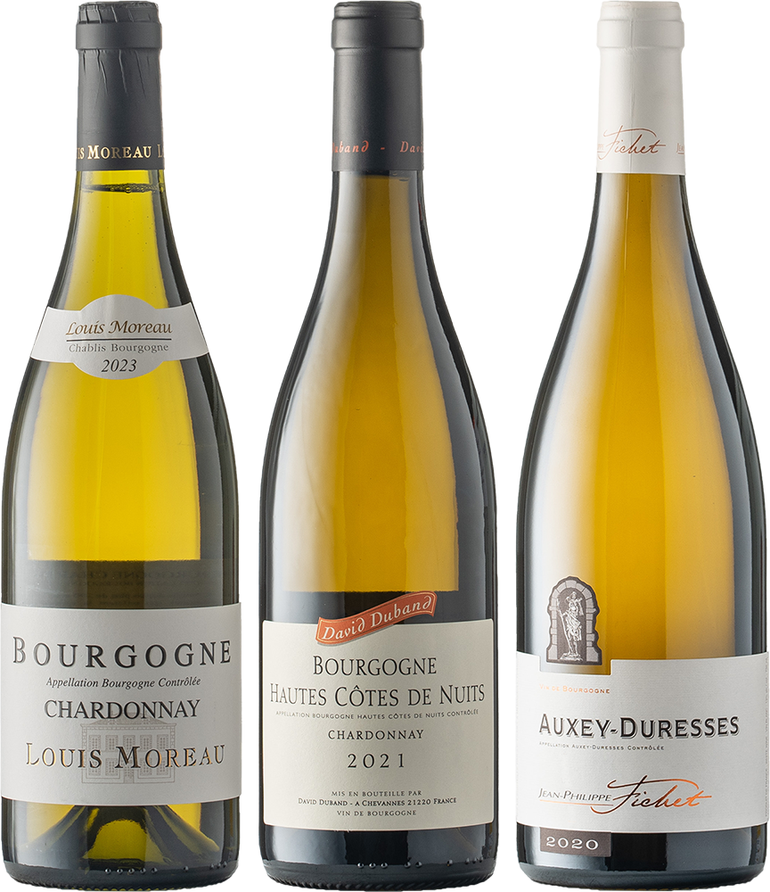 Weinset: Chardonnay Burgund